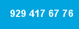 929 417 67 76 929 417 67 76